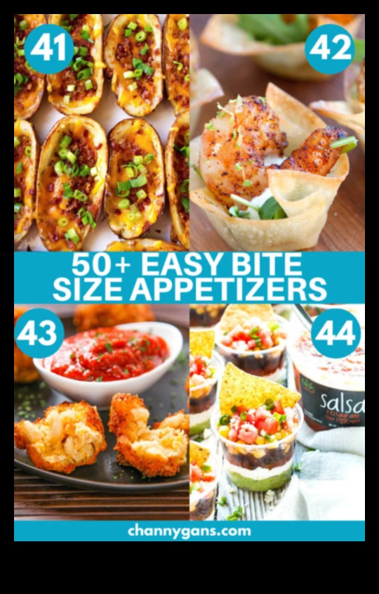 نعيم صغير الحجم: وصفات الوجبات الخفيفة في أي مناسبة