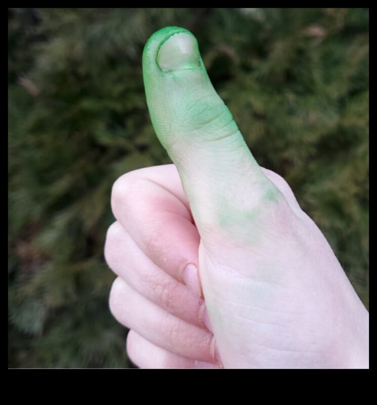 جواهر الإبهام الخضراء: أعجوبة DIY لحديقتك المسحورة