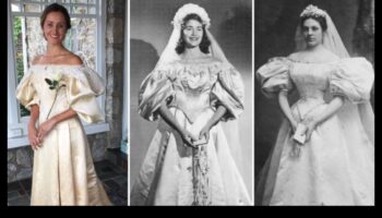 الإرث شيك: فساتين الزفاف خمر مع قصة