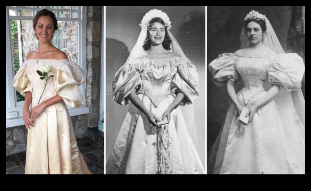 الإرث شيك: فساتين الزفاف خمر مع قصة