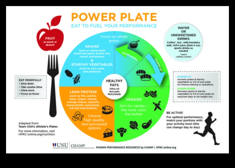 لوحة الطاقة: تسخير العناصر الغذائية لتكون أقوى